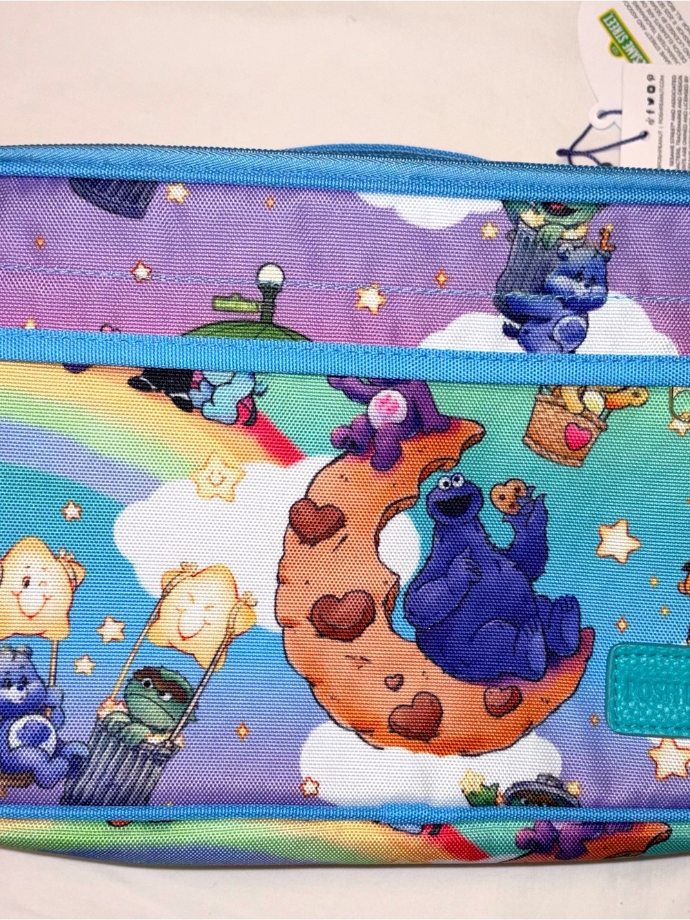 Posh Peanut X Care Bears X Sesame Street lunch bag NWT one size